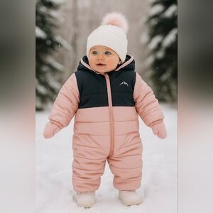 Artic Snow Baby Winter Jumpsuit 12-18m
